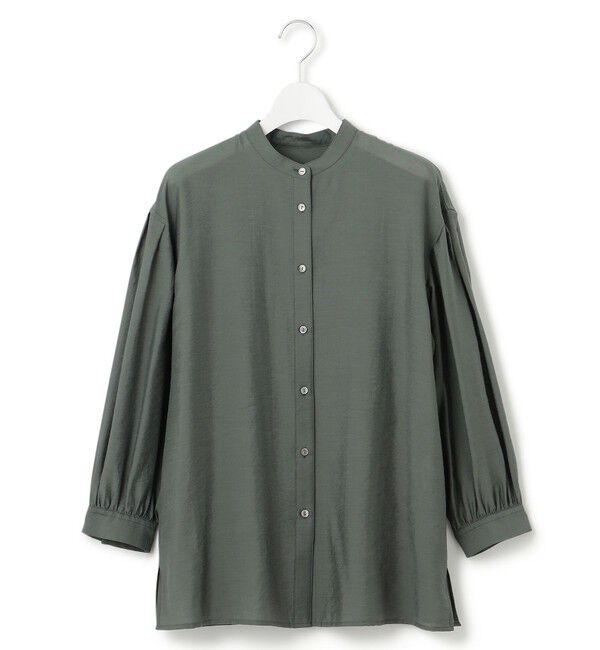 23区「【一部店舗限定】シアー リネン ミックス シャツ」|シャツ・ブラウス|