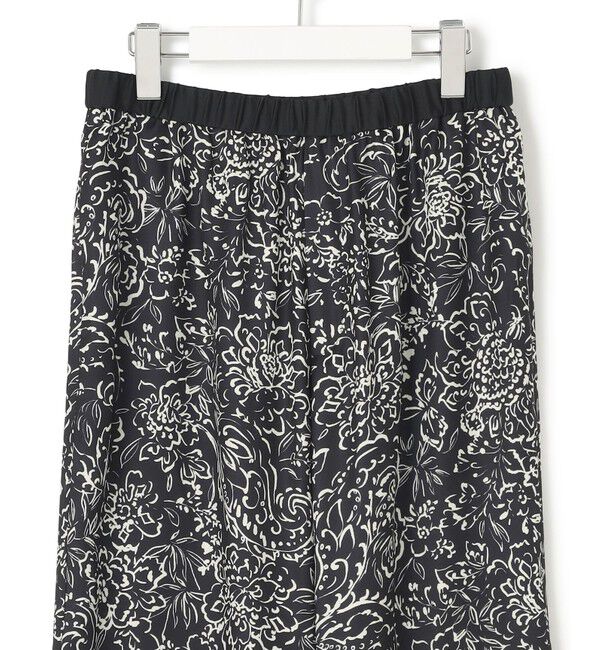 23区「【洗える】アンティークフラワープリント ワイド パンツ」|その他|