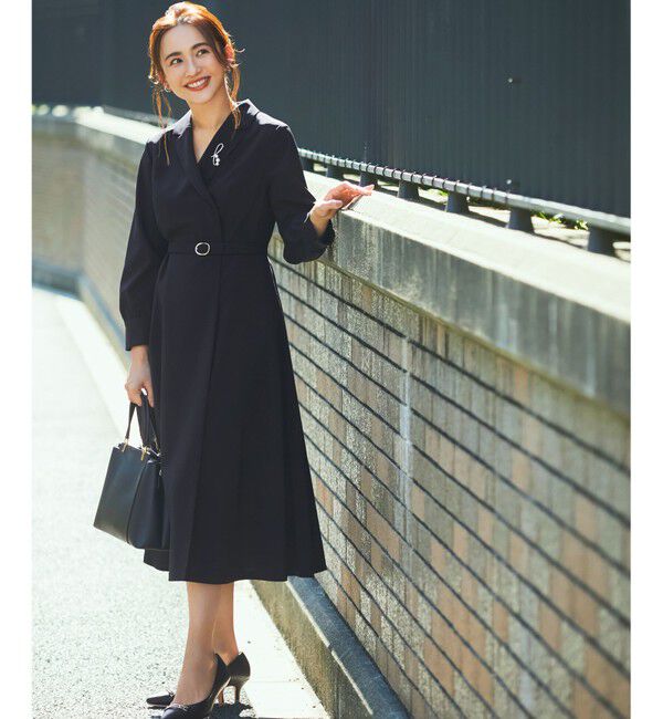 any SiS「【洗える】レディテーラード ワンピース」|ワンピース|