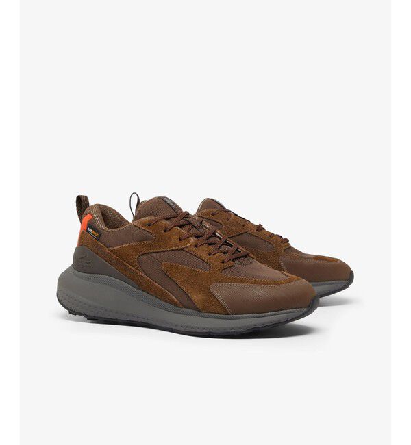 LACOSTE「メンズ L003 EVO 224 3 SMA 厚底 スニーカー」|スニーカー|ブラウン