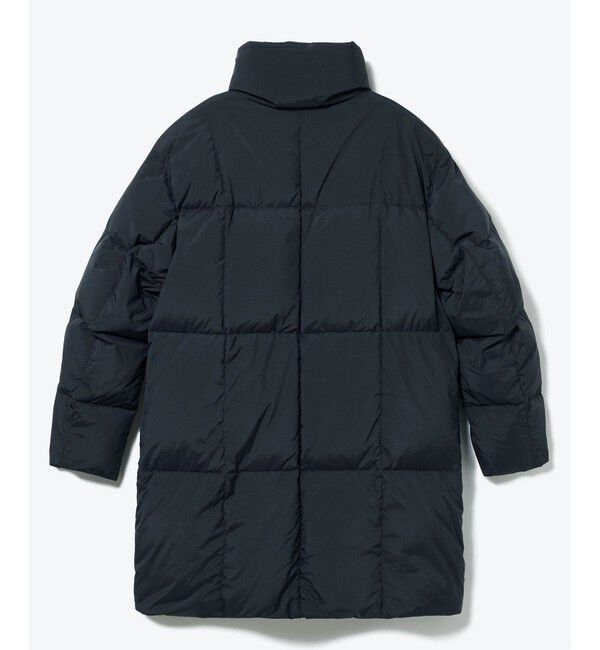 LACOSTE「パウダータッチ ダブルジップ ナイロンスタンドカラーダウンコート」|ダウン|