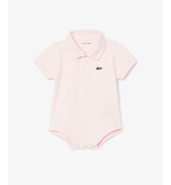 LACOSTE「ポロカラーボディスーツ」|ロンパース|