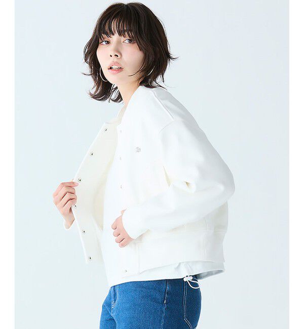 LACOSTE「裏パイルスウェット MA-1ブルゾン」|ブルゾン・スタジャン|