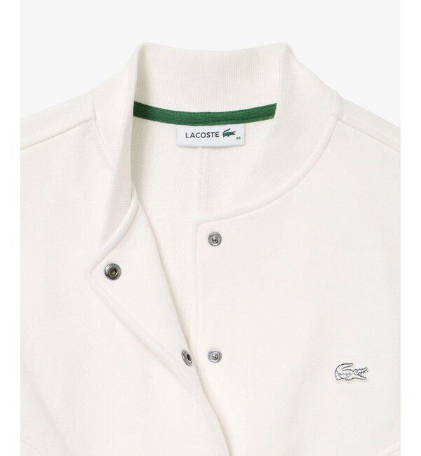 LACOSTE「裏パイルスウェット MA-1ブルゾン」|ブルゾン・スタジャン|