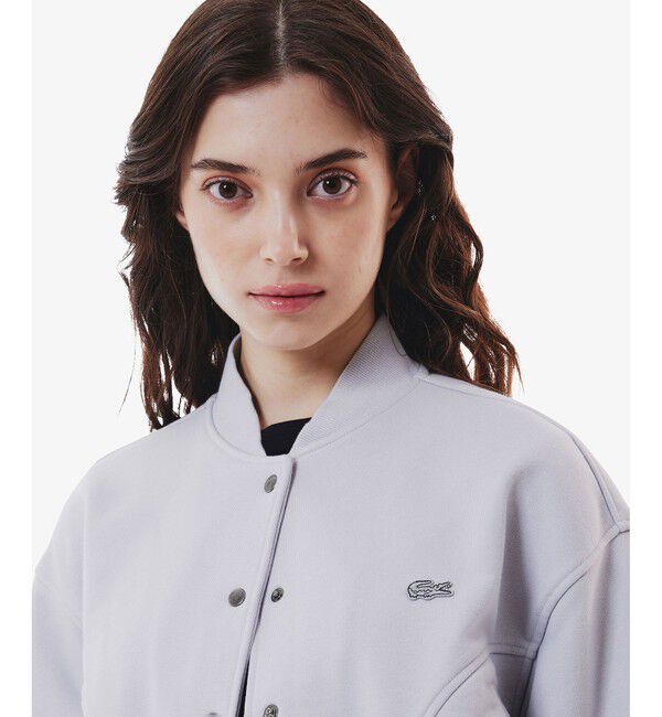 LACOSTE「裏パイルスウェット MA-1ブルゾン」|ブルゾン・スタジャン|