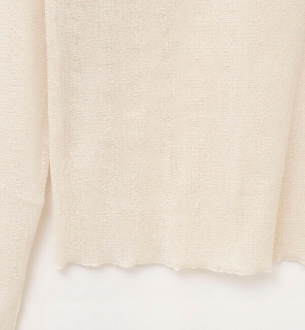 NOLLEY'S sophi「ウォッシャブルラメチュールロンＴ」|Tシャツ・カットソー|