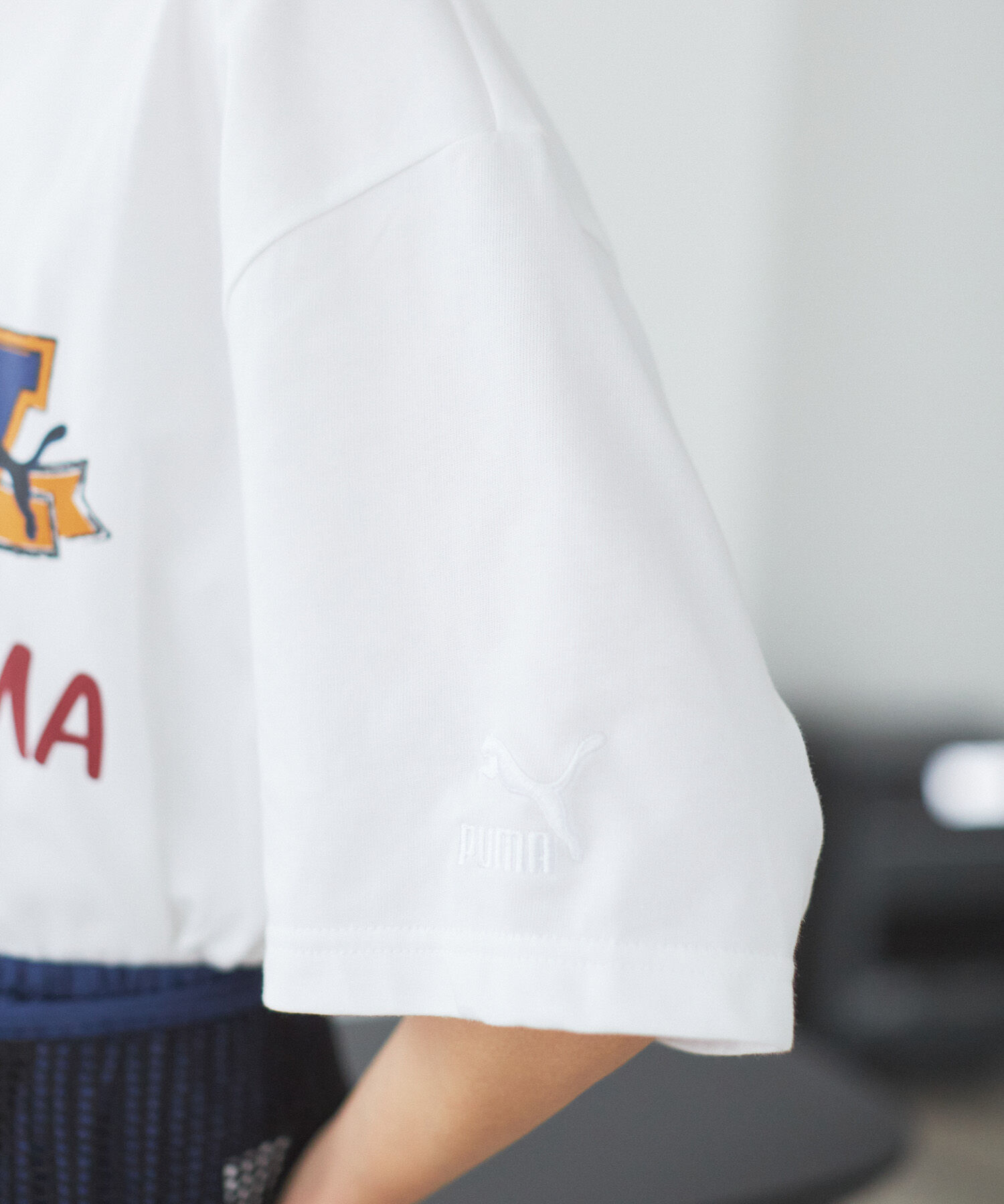 VIS「【PUMA】VIS別注 オリジナルロゴオーバーサイズTシャツ」|Tシャツ・カットソー|