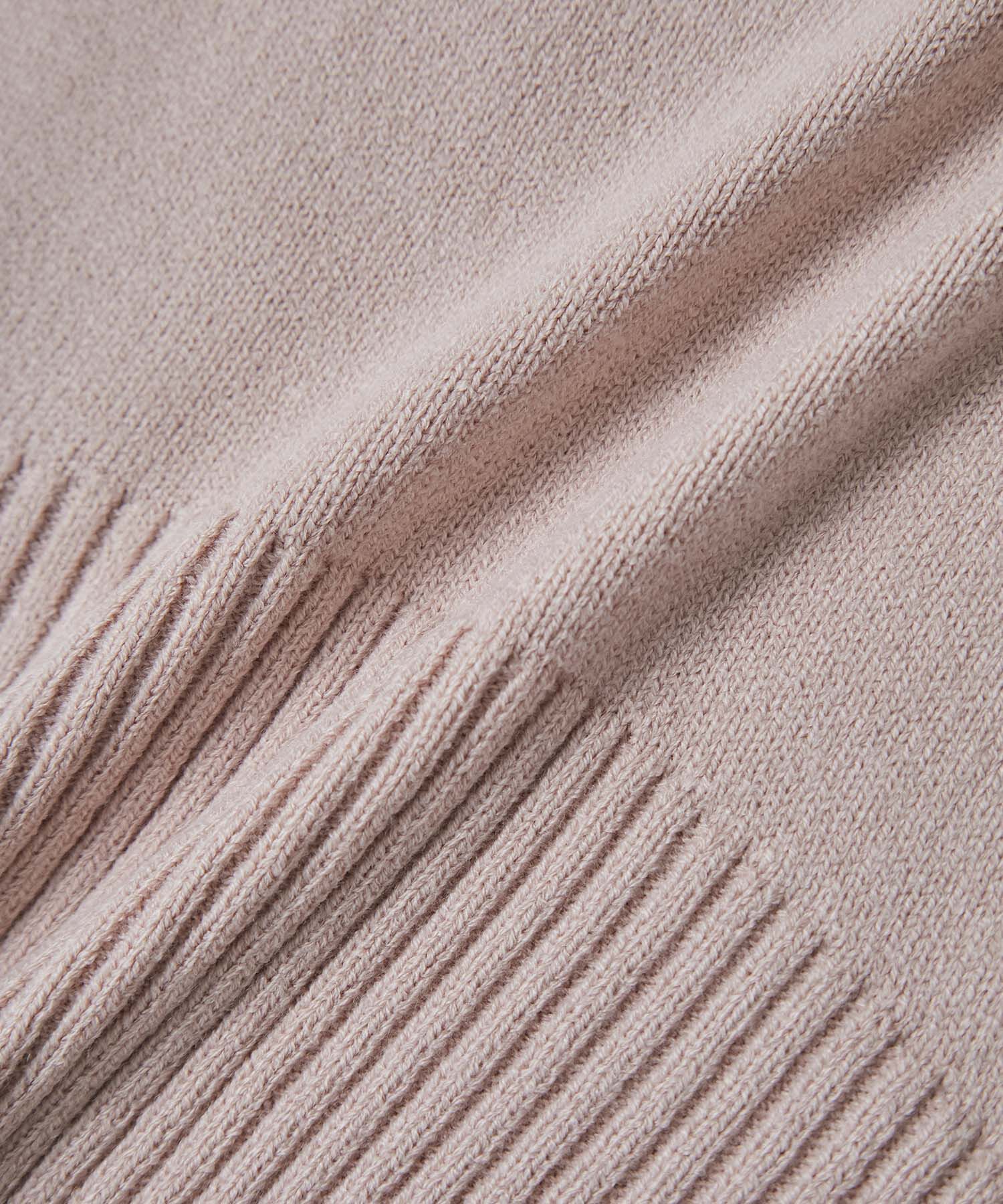 VIS「【アンチピリング/洗える】サイドスリットニットプルオーバー【WEB限定カラー】」|ニット・セーター|