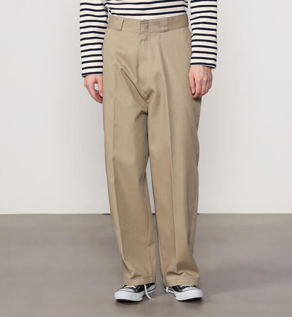  「Dickies │〈別注〉ワイド チノスラックス MEN」|チノ|