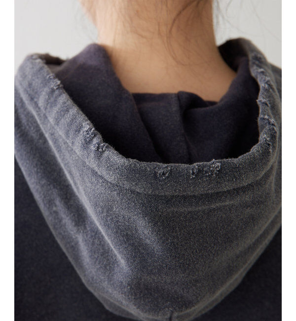  「ダメージフーディプルオーバー」|Tシャツ・カットソー|