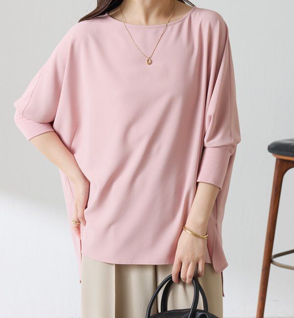  「ジャージ袖リブブラウス」|シャツ・ブラウス|