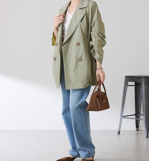  「エアーナイロンミドルトレンチコート」|その他|