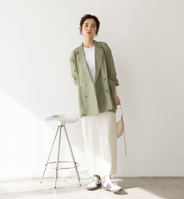  「予約【新色追加/マイナス3kg/レビュー高評価☆】リブタイトスカート」|スカート|