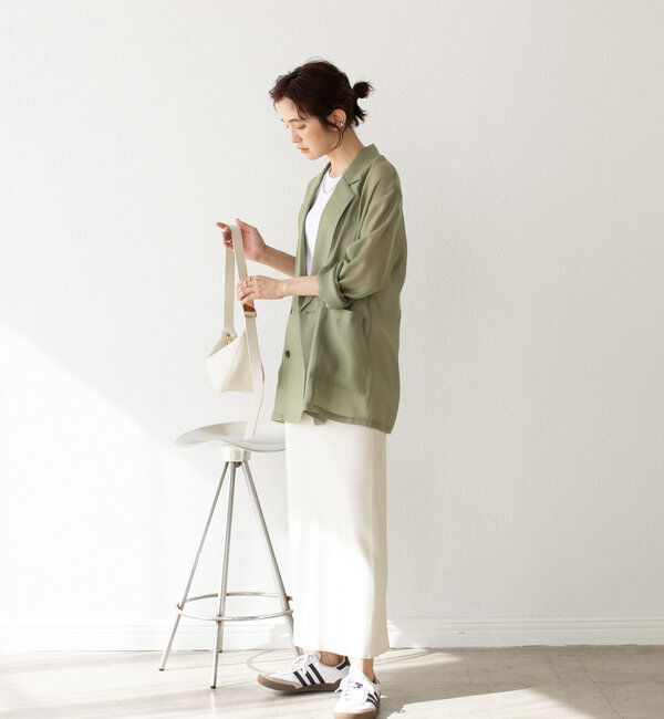  「予約【新色追加/マイナス3kg/レビュー高評価☆】リブタイトスカート」|スカート|