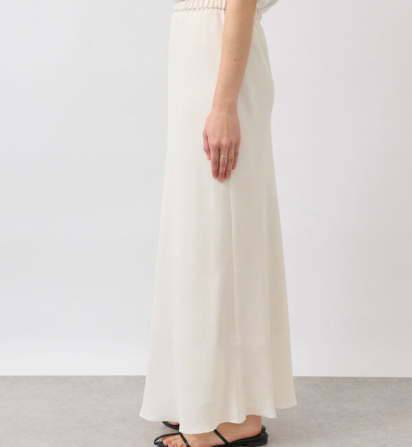  「【セットアップ対応可】メッシュバイアススカート」|スカート|