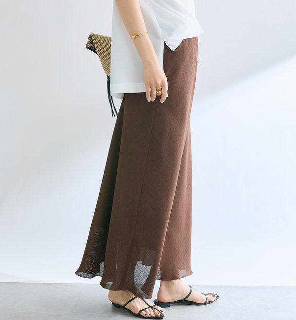  「【セットアップ対応可】メッシュバイアススカート」|スカート|