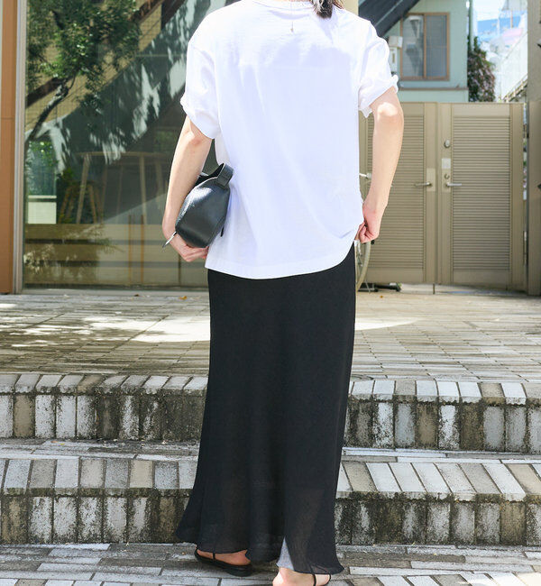  「【セットアップ対応可】メッシュバイアススカート」|スカート|