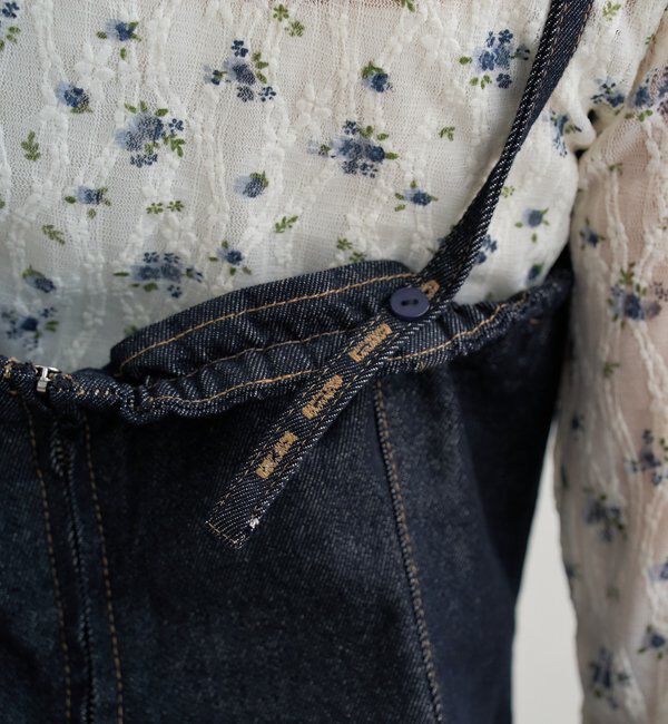  「ペプラムデニムビスチェ」|シャツ・ブラウス|