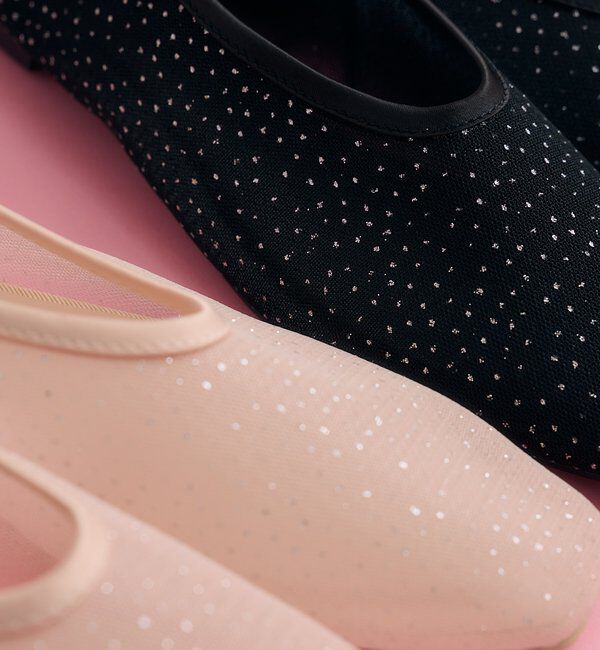  「シャイニーチュールパンプス」|パンプス|