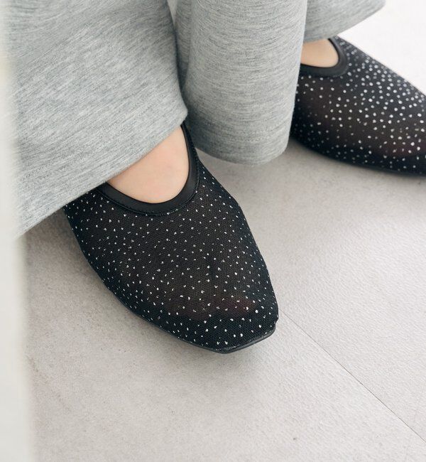  「シャイニーチュールパンプス」|パンプス|