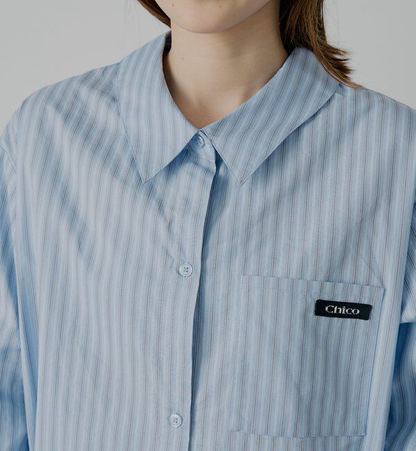  「【セットアップ対応】2wayルーズシャツ」|シャツ・ブラウス|