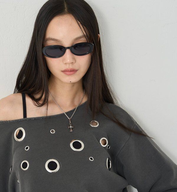  「OVAL SUNGLASSES」|ピアス|