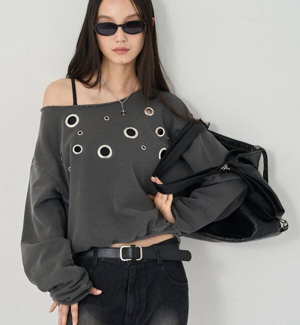  「OVAL SUNGLASSES」|ピアス|