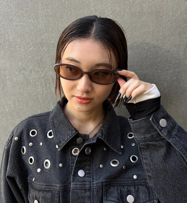  「OVAL SUNGLASSES」|ピアス|