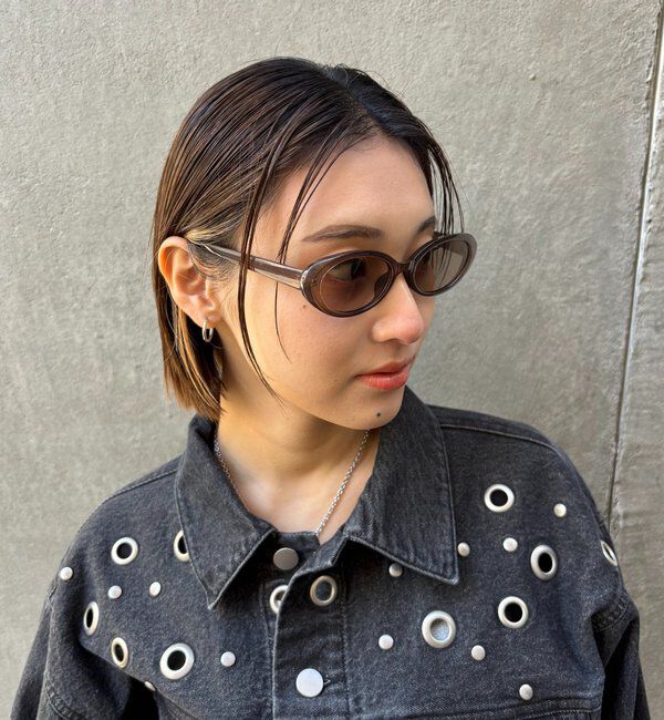  「OVAL SUNGLASSES」|ピアス|