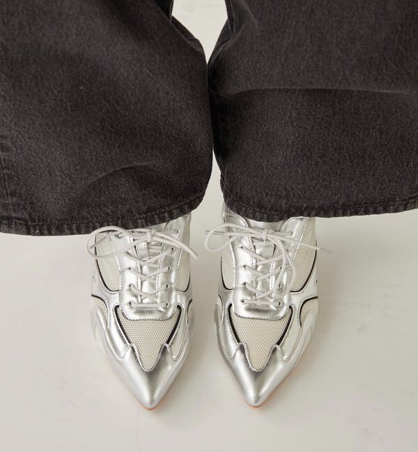  「MESH HEEL SNEAKERS」|ロングブーツ|