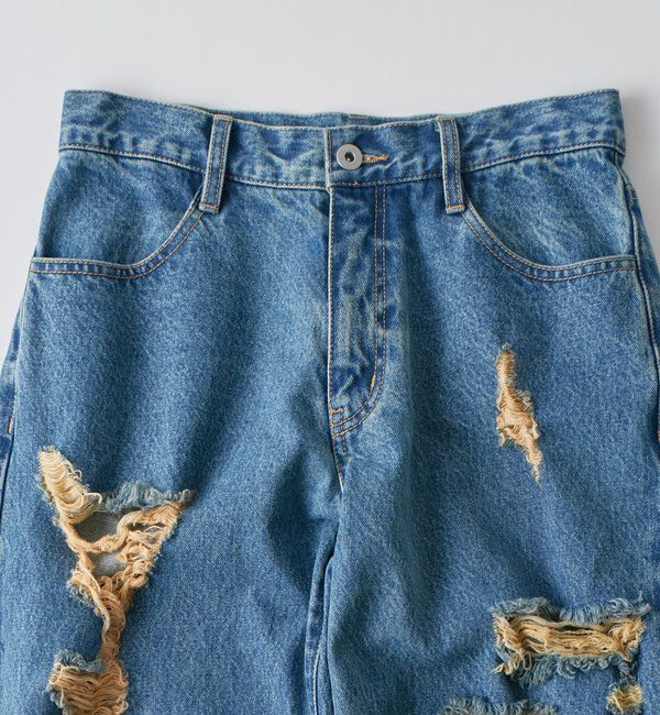  「BOLD DISTRESSED DENIM」|デニム|