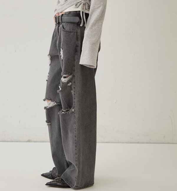  「BOLD DISTRESSED DENIM」|デニム|