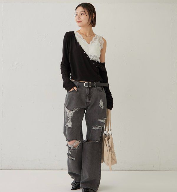  「BOLD DISTRESSED DENIM」|デニム|