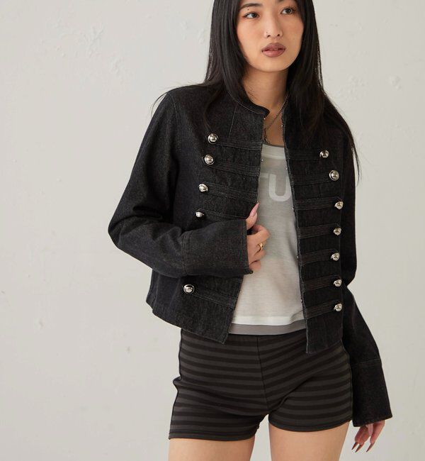  「NAPOLEON DENIM JACKET」|ブルゾン・スタジャン|