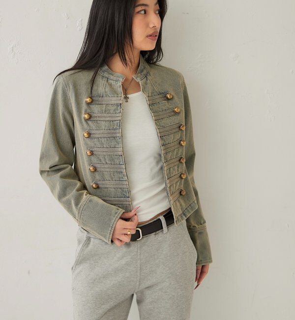  「NAPOLEON DENIM JACKET」|ブルゾン・スタジャン|