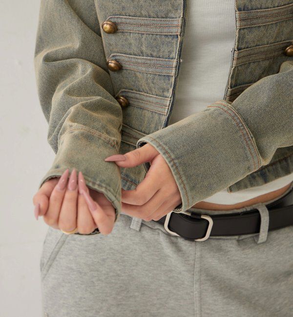  「NAPOLEON DENIM JACKET」|ブルゾン・スタジャン|