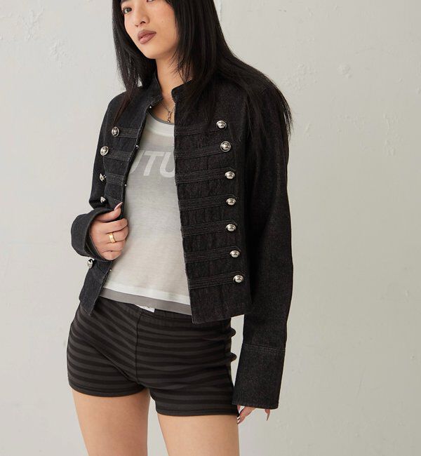  「NAPOLEON DENIM JACKET」|ブルゾン・スタジャン|