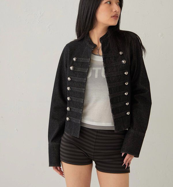  「NAPOLEON DENIM JACKET」|ブルゾン・スタジャン|