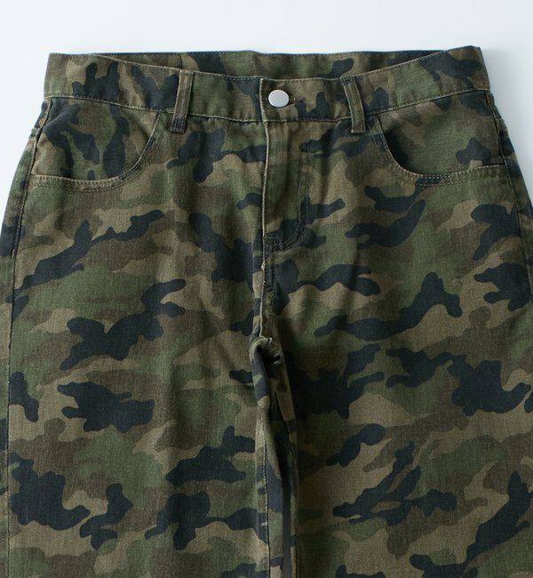  「ASSORTED PRINT FLARE PANTS」|チノ|