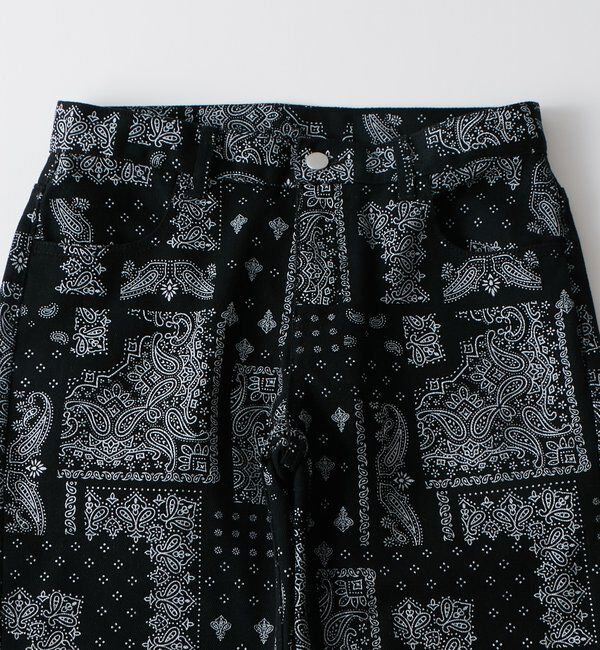  「ASSORTED PRINT FLARE PANTS」|チノ|