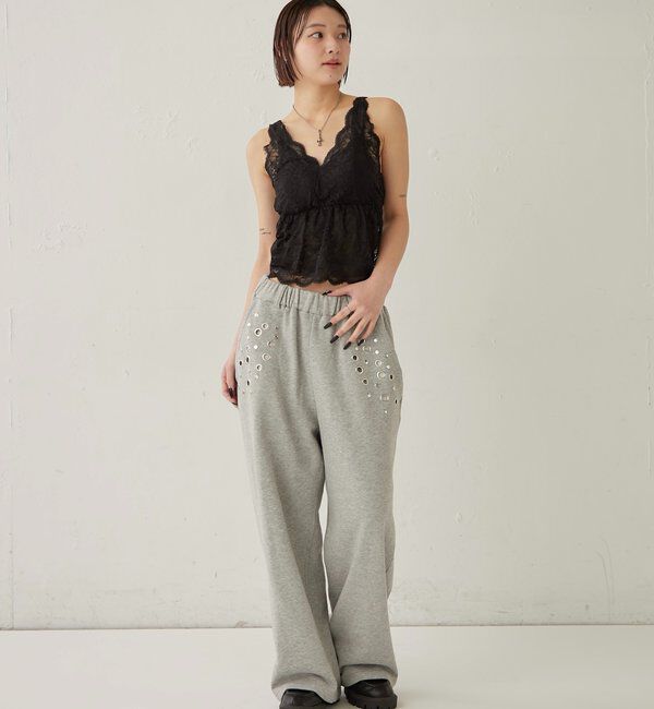  「SCALLOP LACE CAMI 」|キャミソール|