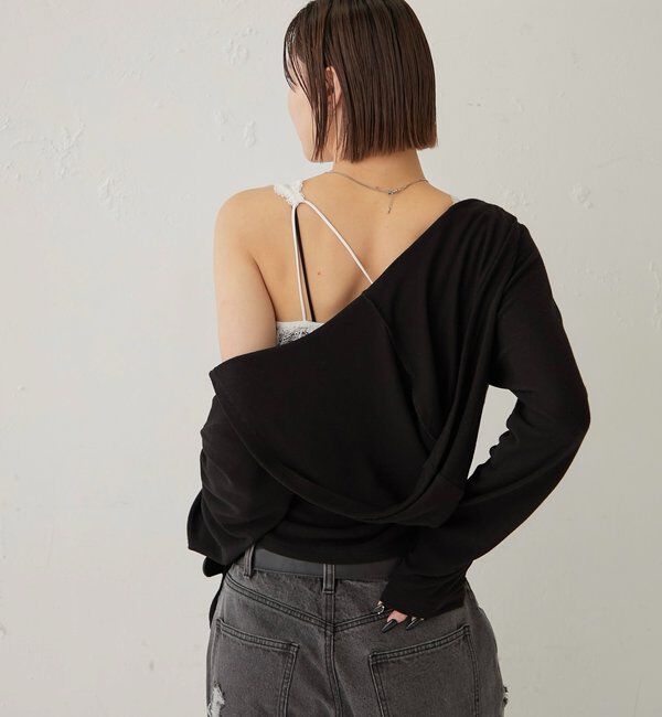  「SCALLOP LACE CAMI 」|キャミソール|