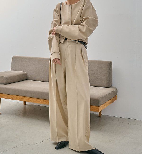  「ダンボールタックスリーブカーディガン」|Tシャツ・カットソー|