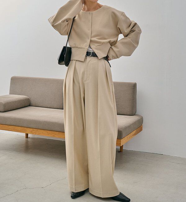  「ダンボールタックスリーブカーディガン」|Tシャツ・カットソー|