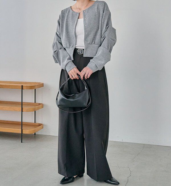  「ダンボールタックスリーブカーディガン」|Tシャツ・カットソー|