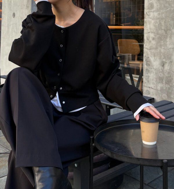  「ダンボールタックスリーブカーディガン」|Tシャツ・カットソー|