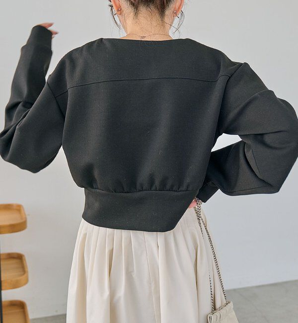  「ダンボールタックスリーブカーディガン」|Tシャツ・カットソー|