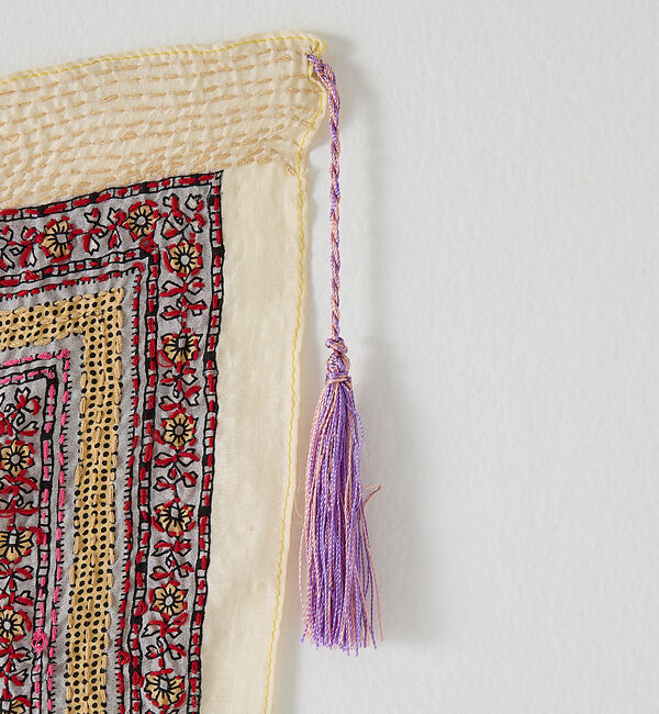 collex「刺し子シルク大判ストール」|マフラー|