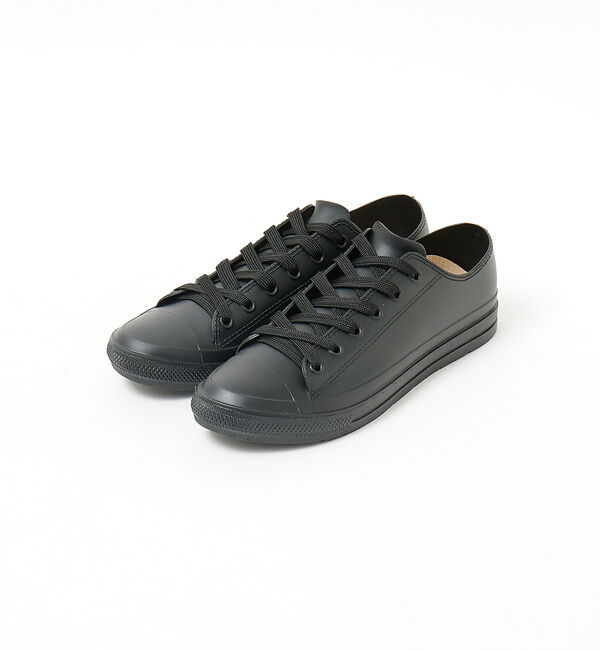 ABAHOUSE「【WEB限定】ALWEATHER オールウェザースニーカーローカット」|レインシューズ|ブラック