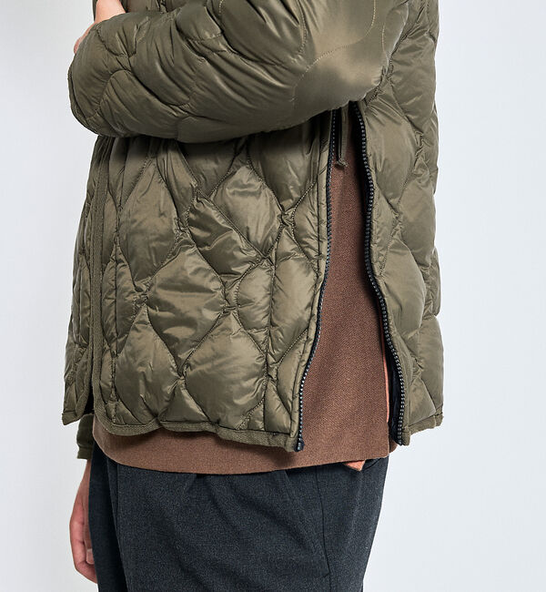 ABAHOUSE「TAIONライナー スタンドカラー　シェルジャケット / ショートブルゾン」|ブルゾン・スタジャン|